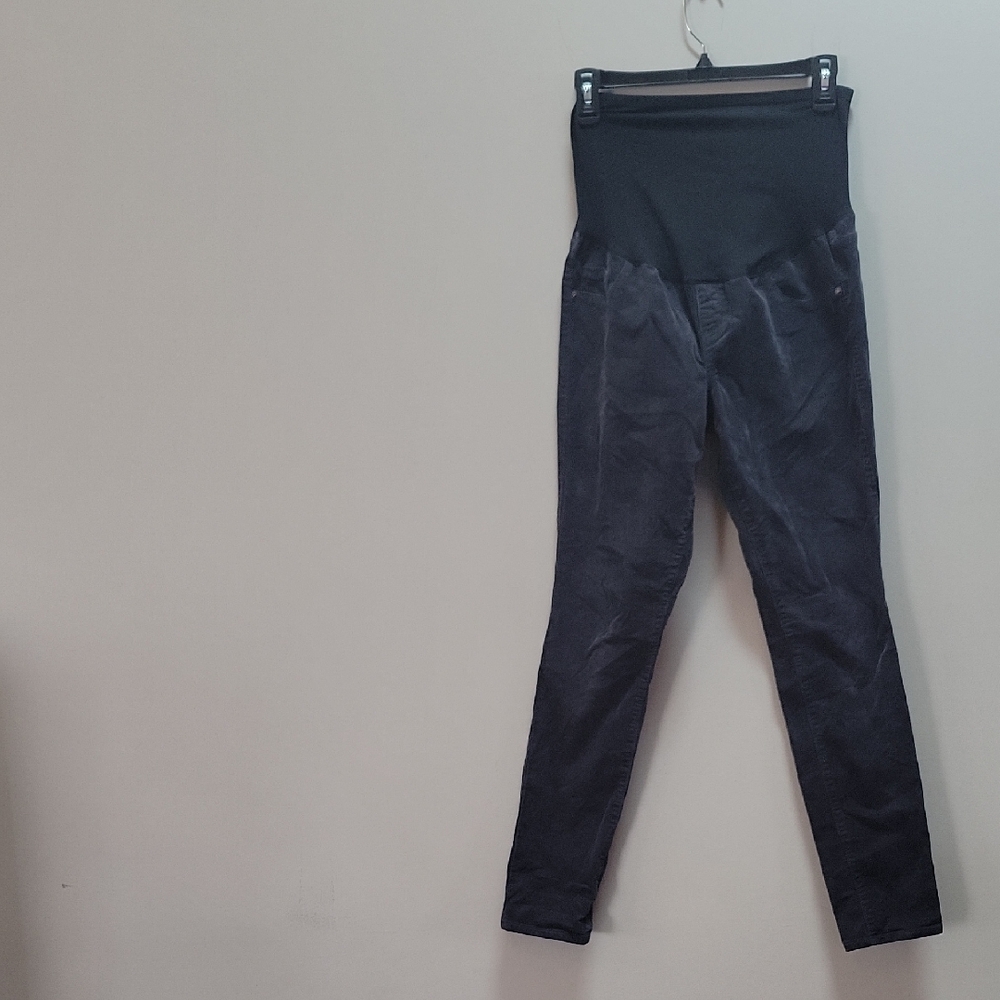 Old Navy Black Maternity Full-Panel Leggings - Rockstar